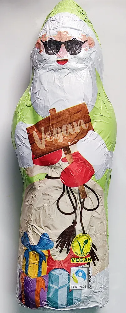Veganer Weihnachtsmann