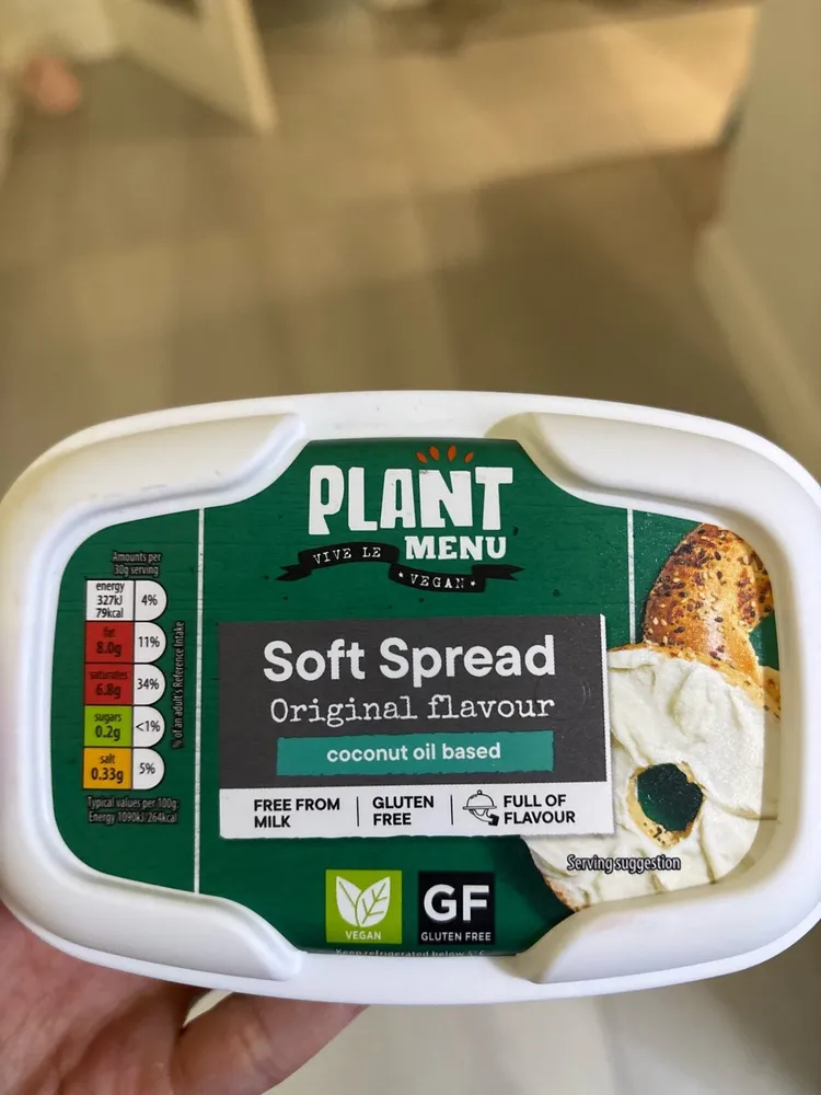 Plant Menu Soft Cheese