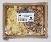 Zürcher Kalbsgeschnetzeltes mit Nudeln