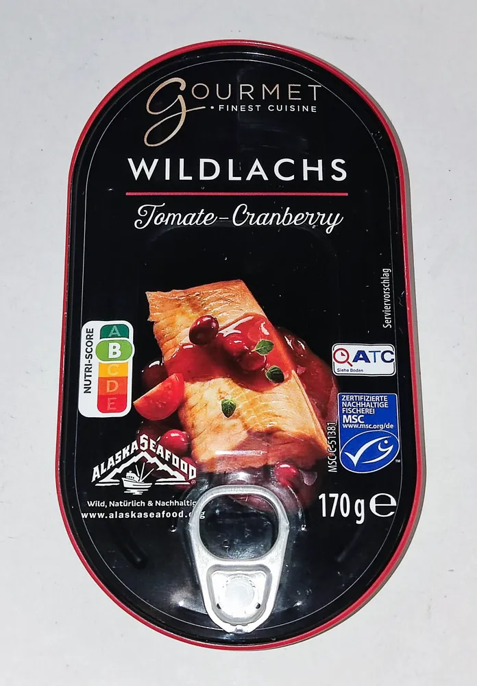 Wildlachs Tomate-Cranberry