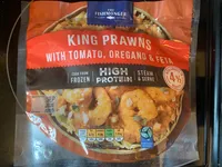 King Prawns with Tomato, Oregano & Feta