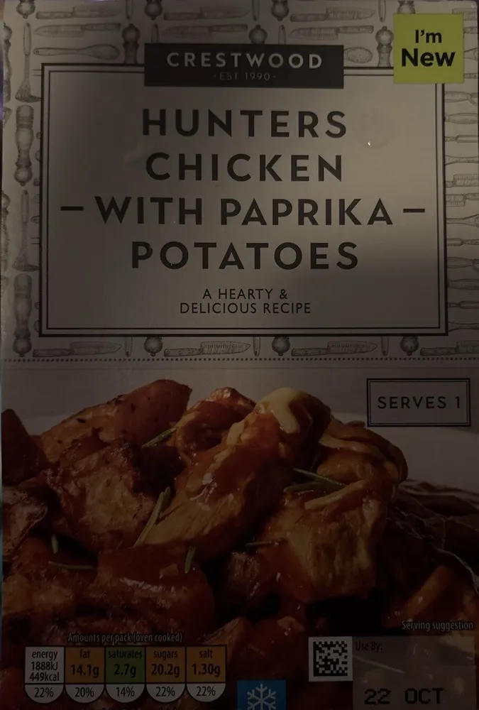 Hunters Chicken with Paprika Potatoes