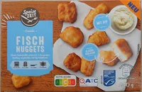 Fisch-Nuggets mit Dip