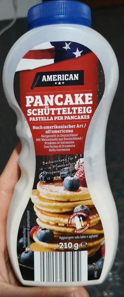 Pancake Shuttelteig pastella per Pancake
