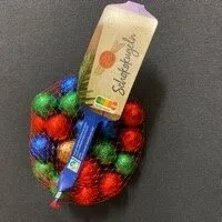Schokokugeln massiv aus Vollmilchschokolade