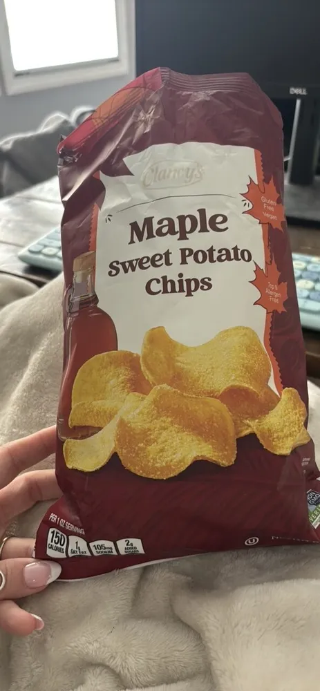 Maple Sweet Potato Chips