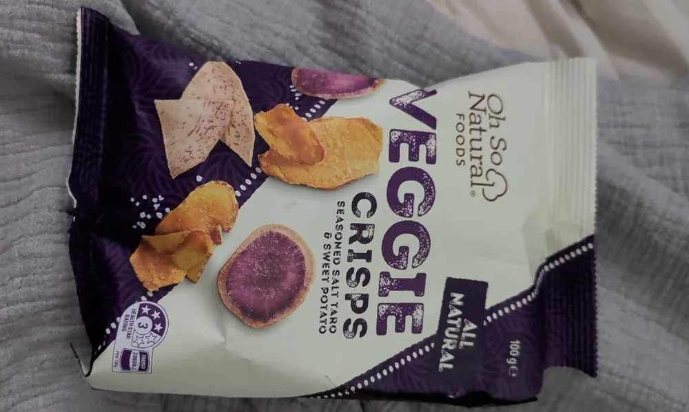 Veggie Crisps Seasoned Salt Taro & Sweet Potato