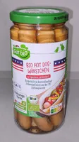 Bio-Hotdog-Würstchen