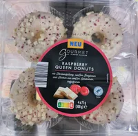 Raspberry Queen Donuts 4er-Pack