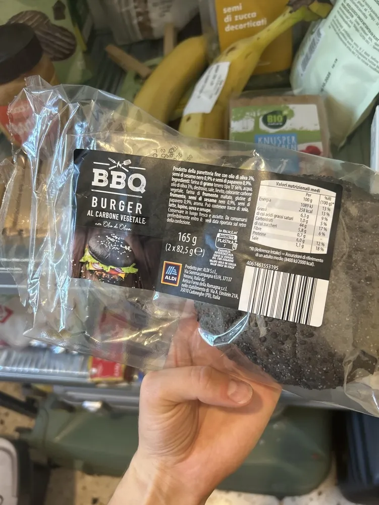 Aldi BBQ Burger Buns