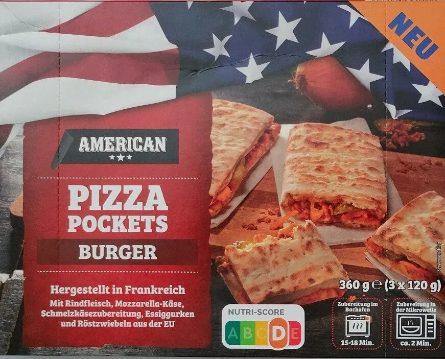 Pizza Pocket Burger