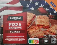 Pizza Pocket Burger