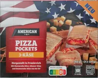 Pizza Pockets - 3-Käse