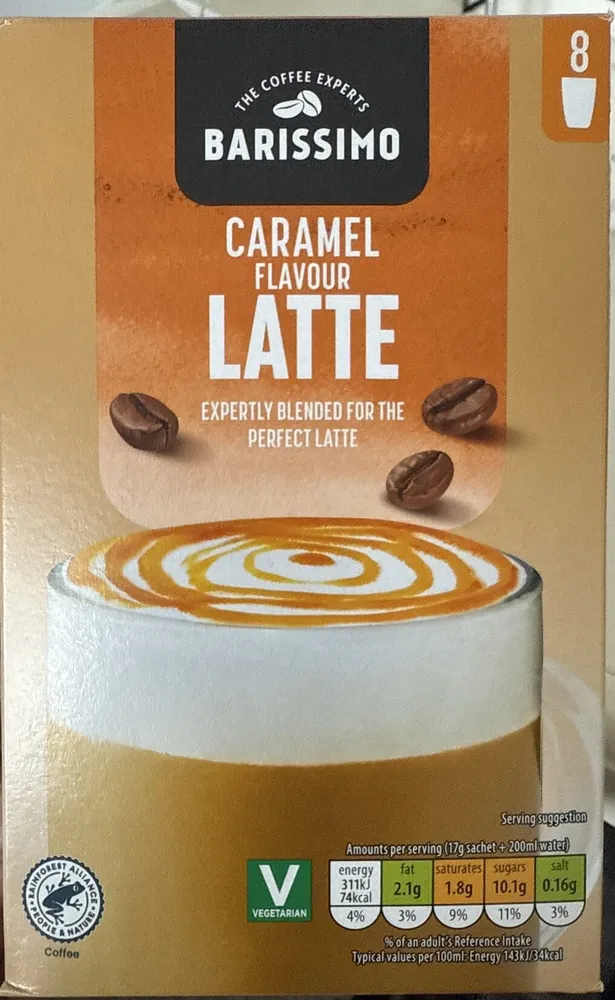 INFORES THE COFFEE EXPERTS BARISSIMO CARAMEL FLAVO