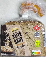Hafer-Brot Porridge