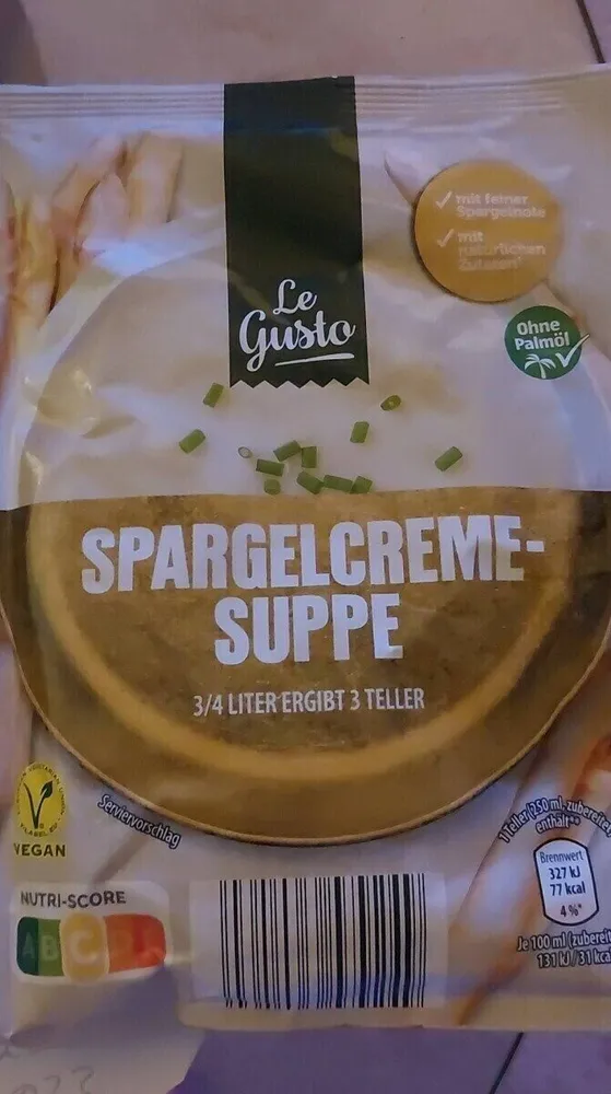 Spargelcremesuppe