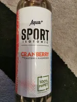 Aqua Sport isotonic cranberry plus Calcium & Magnesium