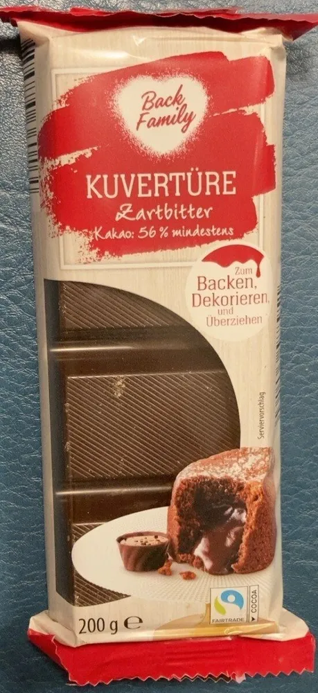 Kuvertüre Zartbitter