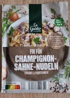 Fix für Champignon - Sahne Nudeln