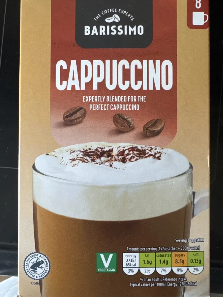 Cappuccino Sachet
