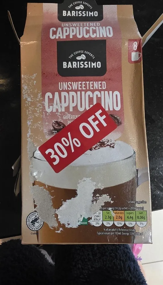 Unsweetened Cappuccino