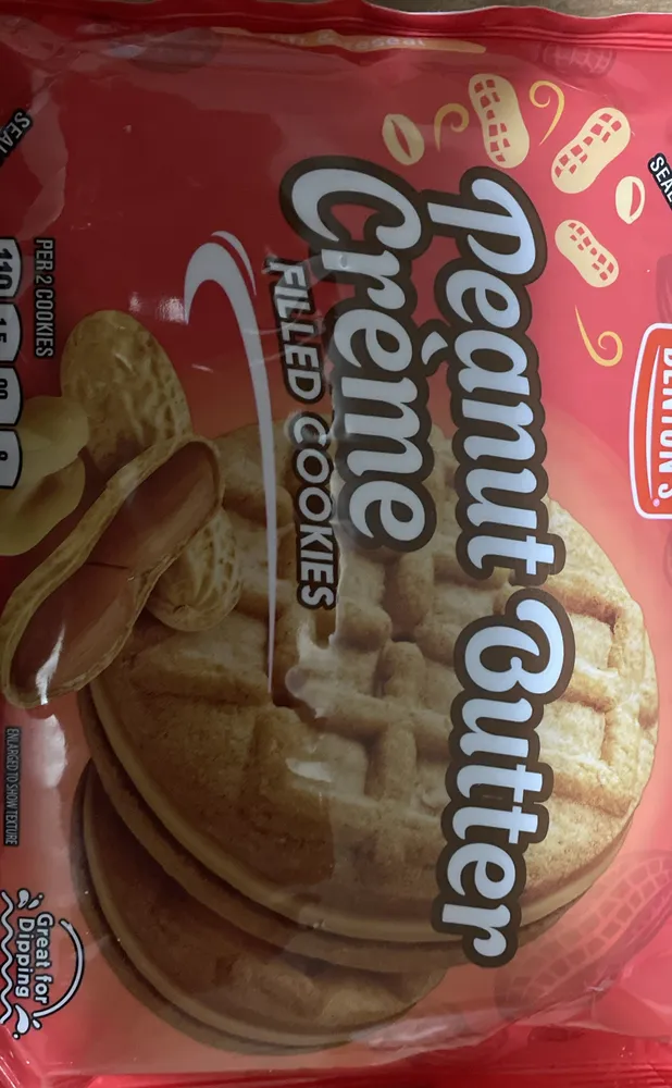 Peanut Butter Creme Filled Cookies