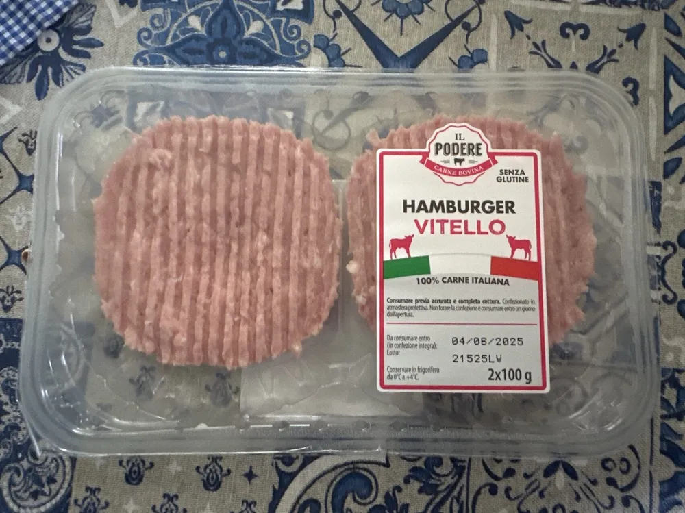 Hamburger Di Vitello