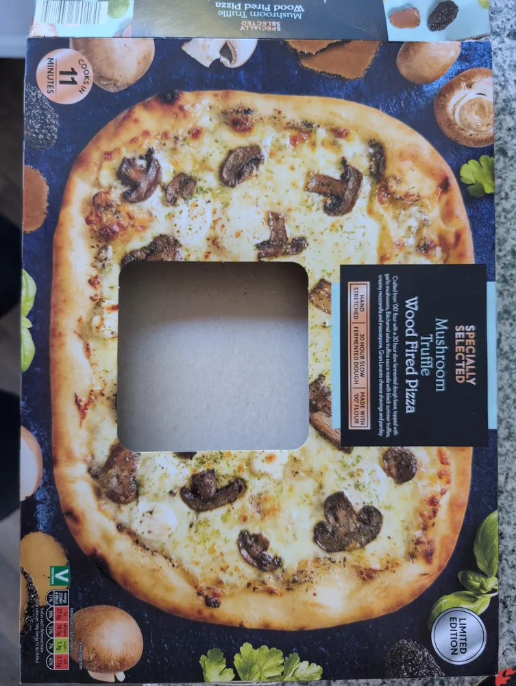 Specially Selected Mushroom Truffle Pizza