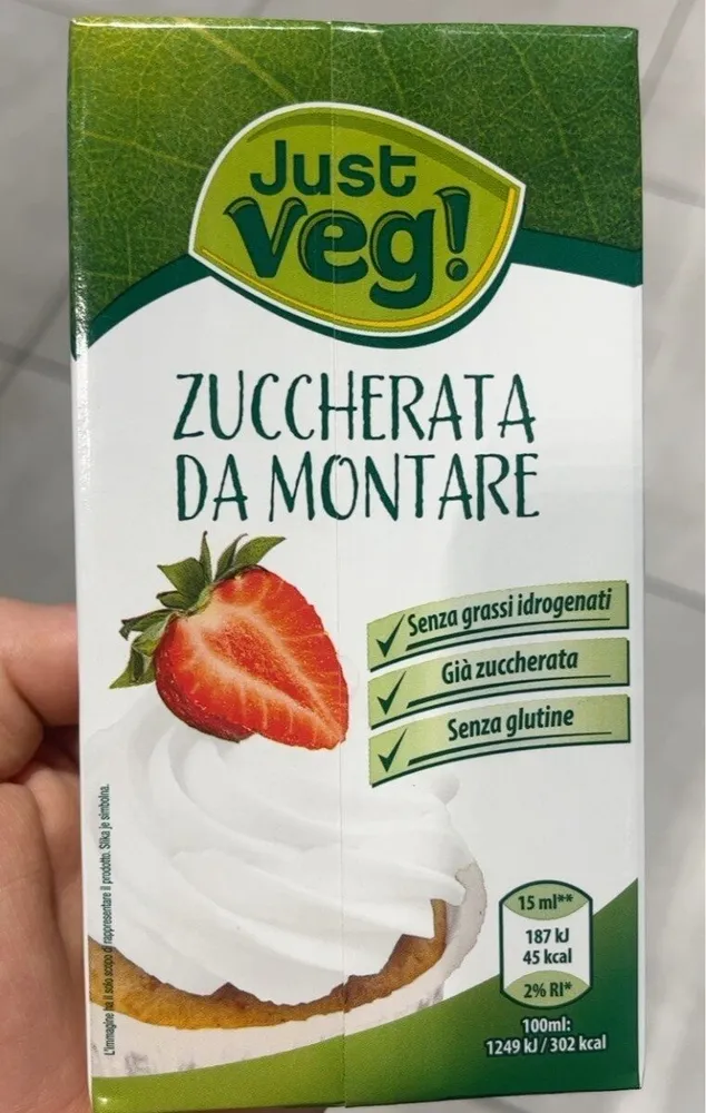 Zuccherata da montare