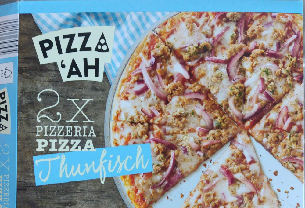 PIZZ'AH 2x Pizza Thunfisch