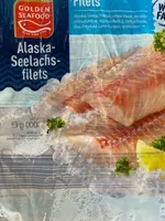 Seelachsfilet angefangen
