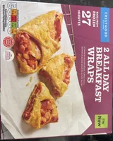 All Day Breakfast Wraps- Aldi