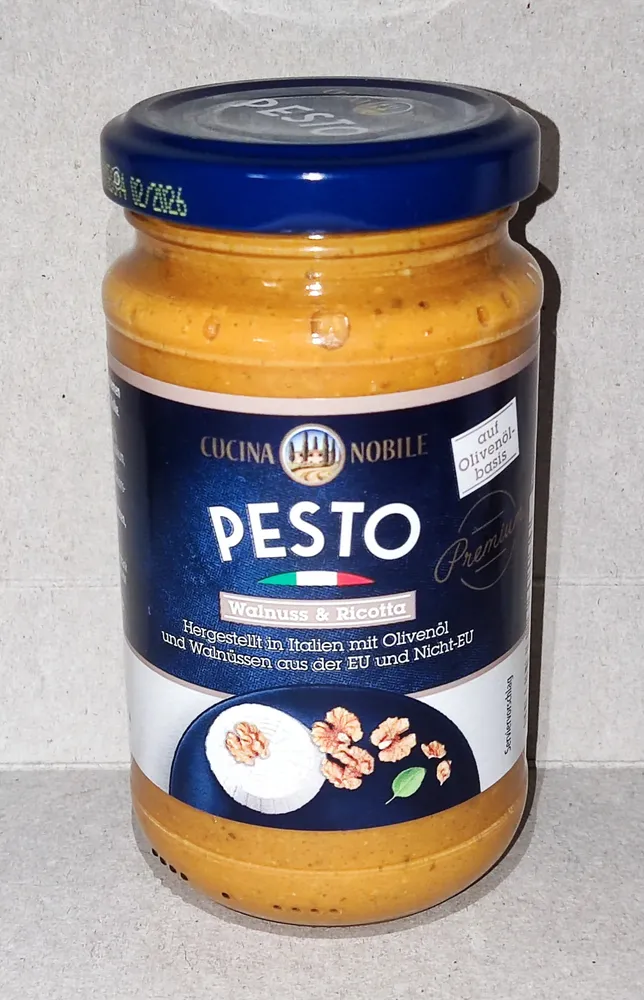 Pesto Walnuss & Ricotta