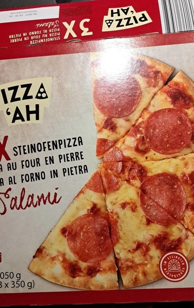 Steinofenpizza Salami