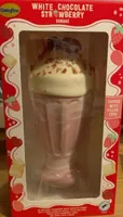White Chocolate Strawberry Sundae
