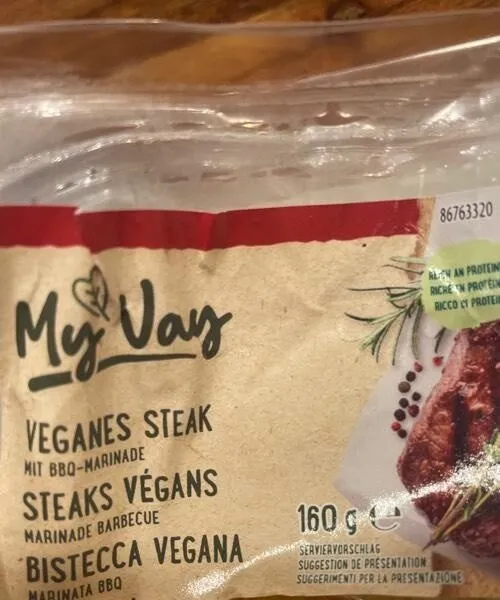 Veganes Steak BBQ