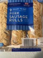 Ready To Eat Puff Pastry Pork Sausage Rolls