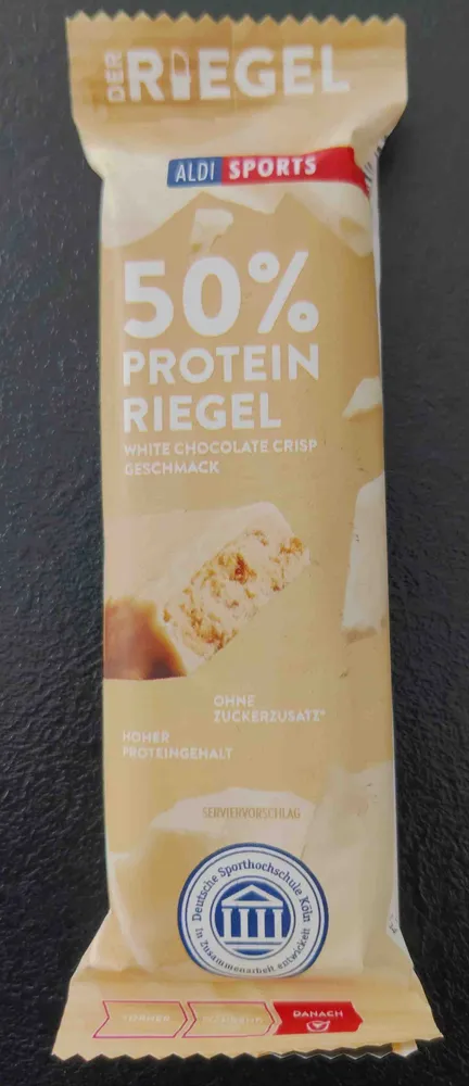 Proteinriegel 50 % - White Chocolate Crisp