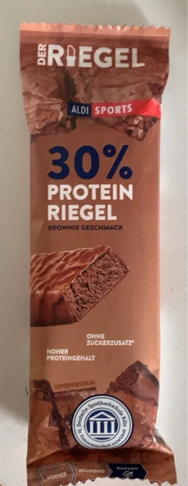 Proteinriegel 30 % - Brownie-Geschmack