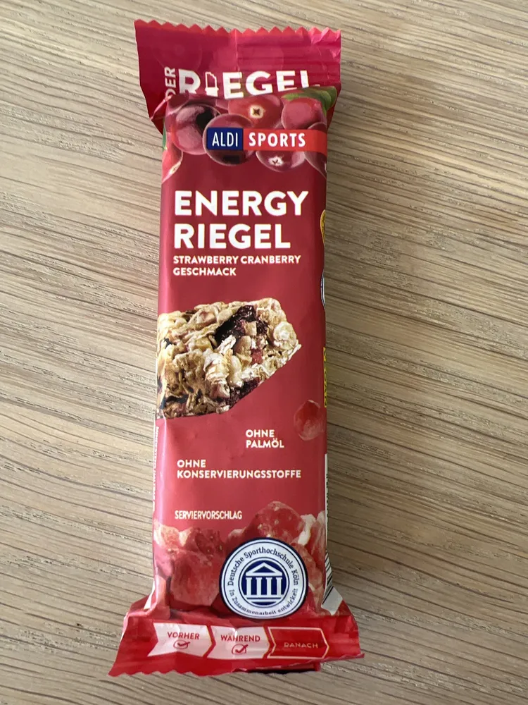 Energy-Riegel - Strawberry-Cranberry-Geschmack
