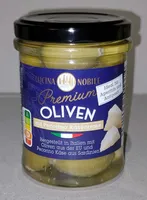 Gefüllte Oliven - Pecorino-Käsecreme