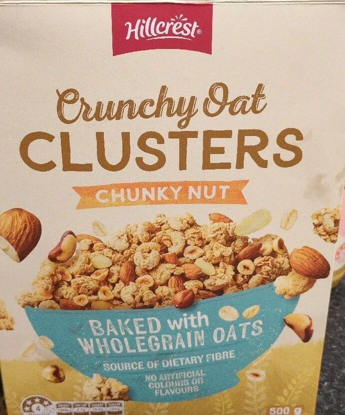 Crunchy Oat Clusters Chunky Nut
