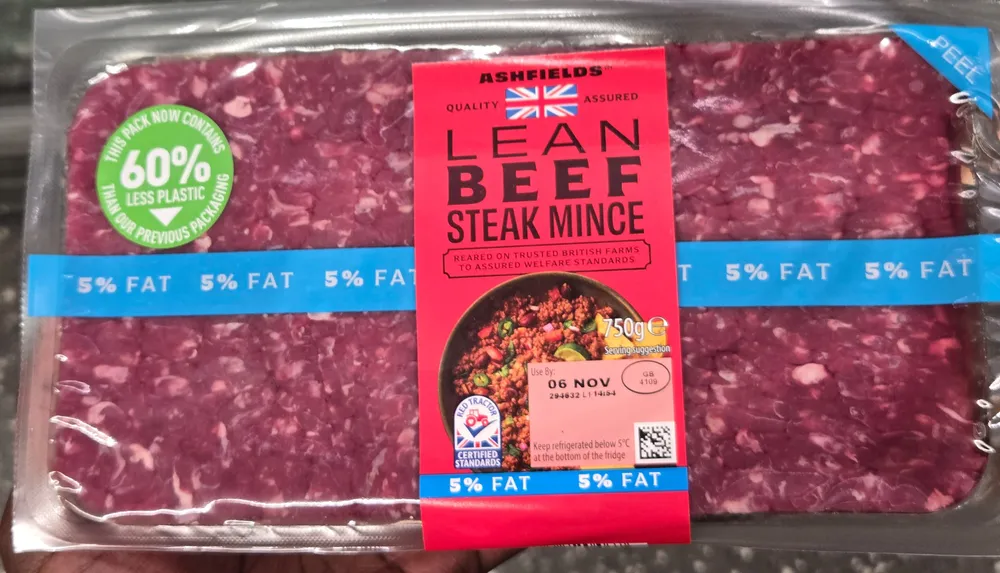 Lean beef steak mince