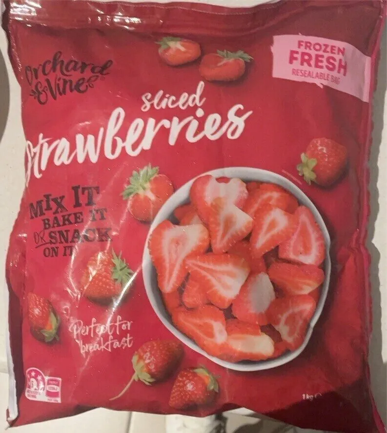 Sliced Strawberries