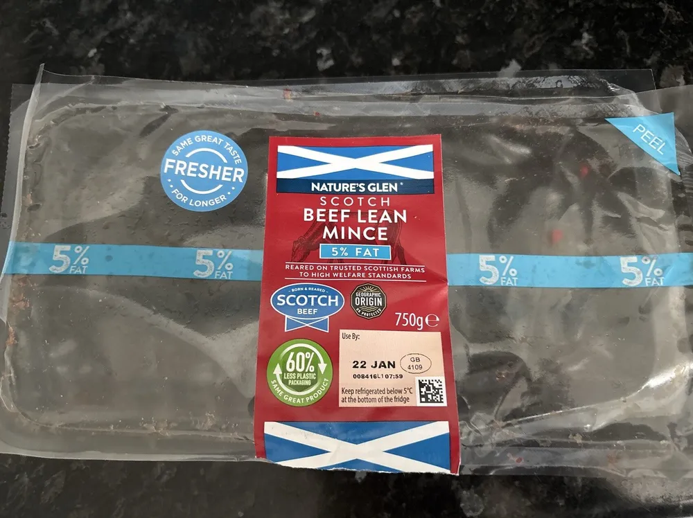 Scotch Beef Lean Mince 5% Fat