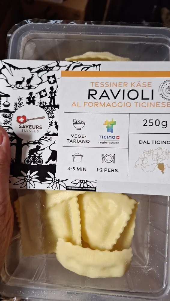 Ravioli Tessiner Käse