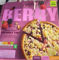 Mixed Berry Crumble Tart