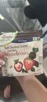 Dark Chocolate Covered Freeze Dried Strawberries