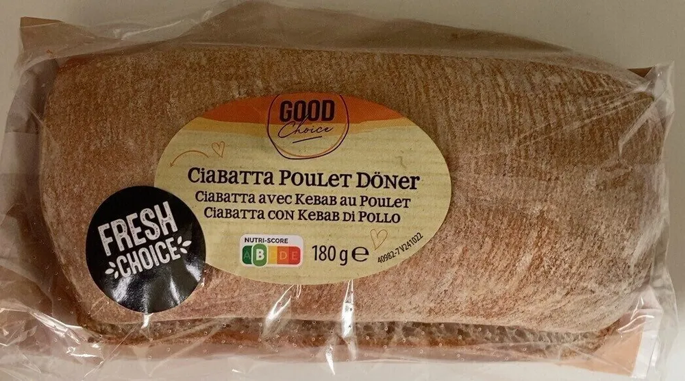 Ciabatta Poulet Döner