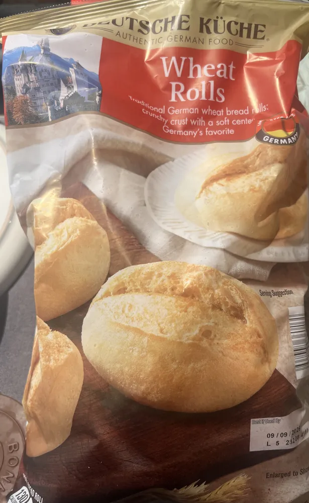 Wheat rolls